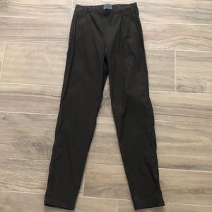 OSKA Brown Textured Stripe Pants Straight Leg Size 1 (~6)